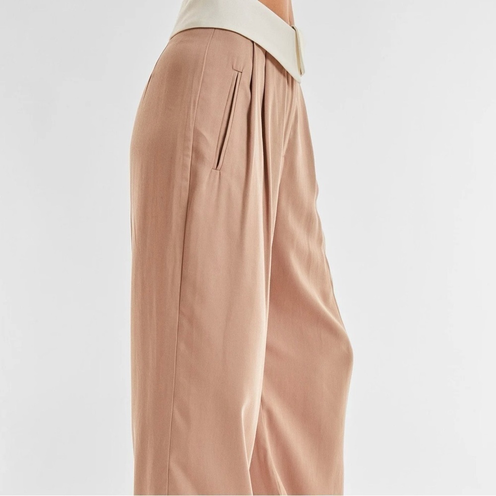 Noli Soho Mocha Foldover Trouser NWT - Picture 6 of 7